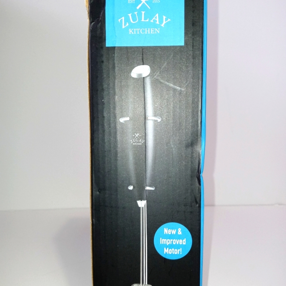 Zulay MilkBoss Electric Milk Frother NIB